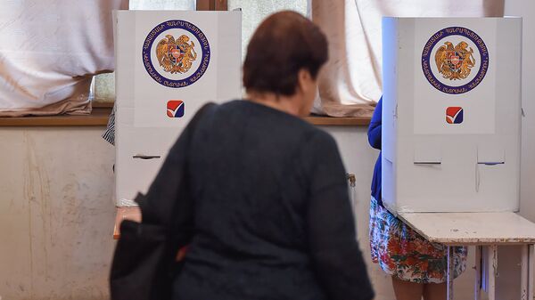 Выборы совета старейшин Еревана (23 сентября 2018). Еревaн - Sputnik Армения