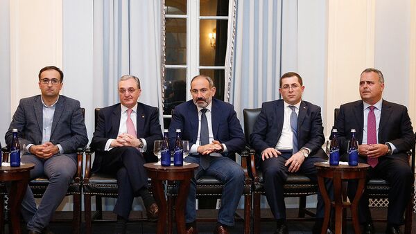 Премьер-министр РА Никол Пашинян встретился с представителями армянской общины США (24 сентября 2018) - Sputnik Армения