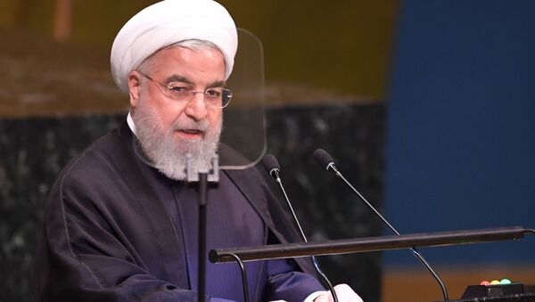Речь президента Ирана Хасана Рухани на Саммите мира имени Нельсона Манделы (24 сентября 2018). Нью-Йорк - Sputnik Армения
