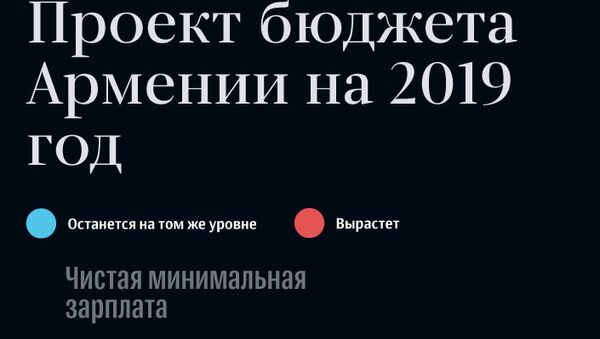 Проект бюджета Армениина 2019 год - Sputnik Армения