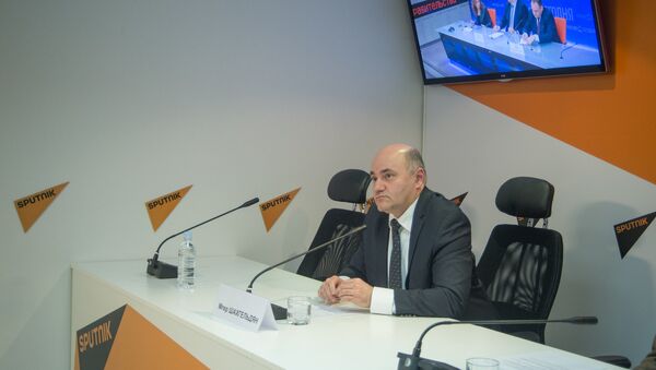 Мгер Шахгельдян, Алексей Мартынов и Александр Гусев - Sputnik Արմենիա