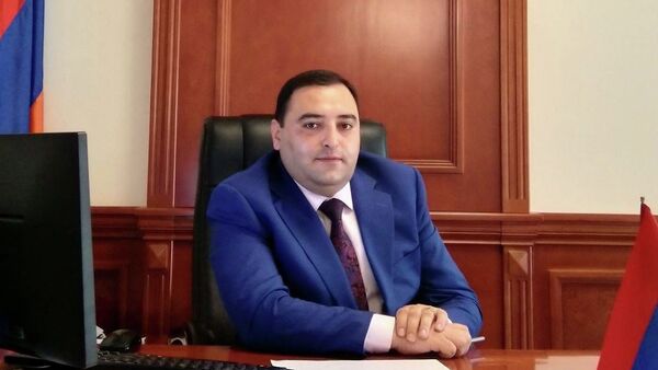 Бывший губернатор Сюникской области Карен Амбарцумян - Sputnik Армения