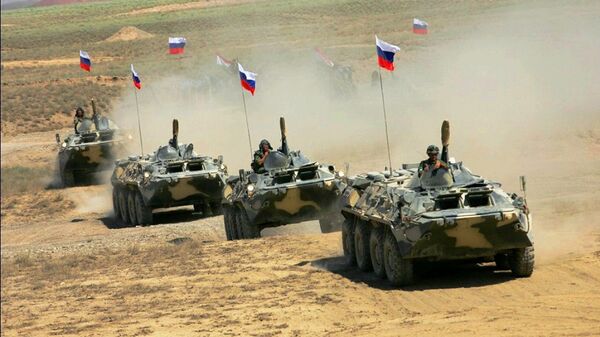 Российские военные танки, БТР - Sputnik Արմենիա