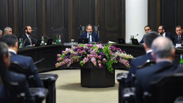 Заседание Правительства Армении (16 октября 2018). Еревaн - Sputnik Армения