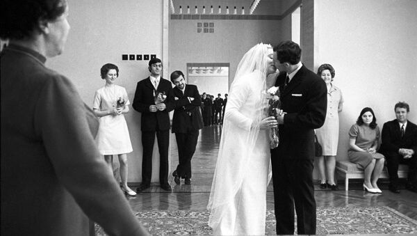 Церемония бракосочетания в РСФСР - Sputnik Армения