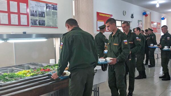 День повара в 102-й военной базе, Гюмри - Sputnik Արմենիա