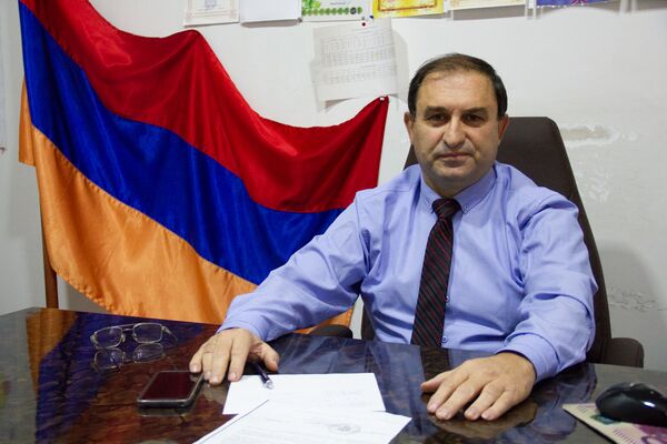 Староста села Птхунк Карапет Артенян Староста села Птхунк Карапет Артенян - Sputnik Արմենիա