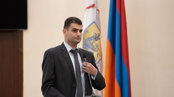Первый заместитель мэра Еревана Грачья Саркисян - Sputnik Армения
