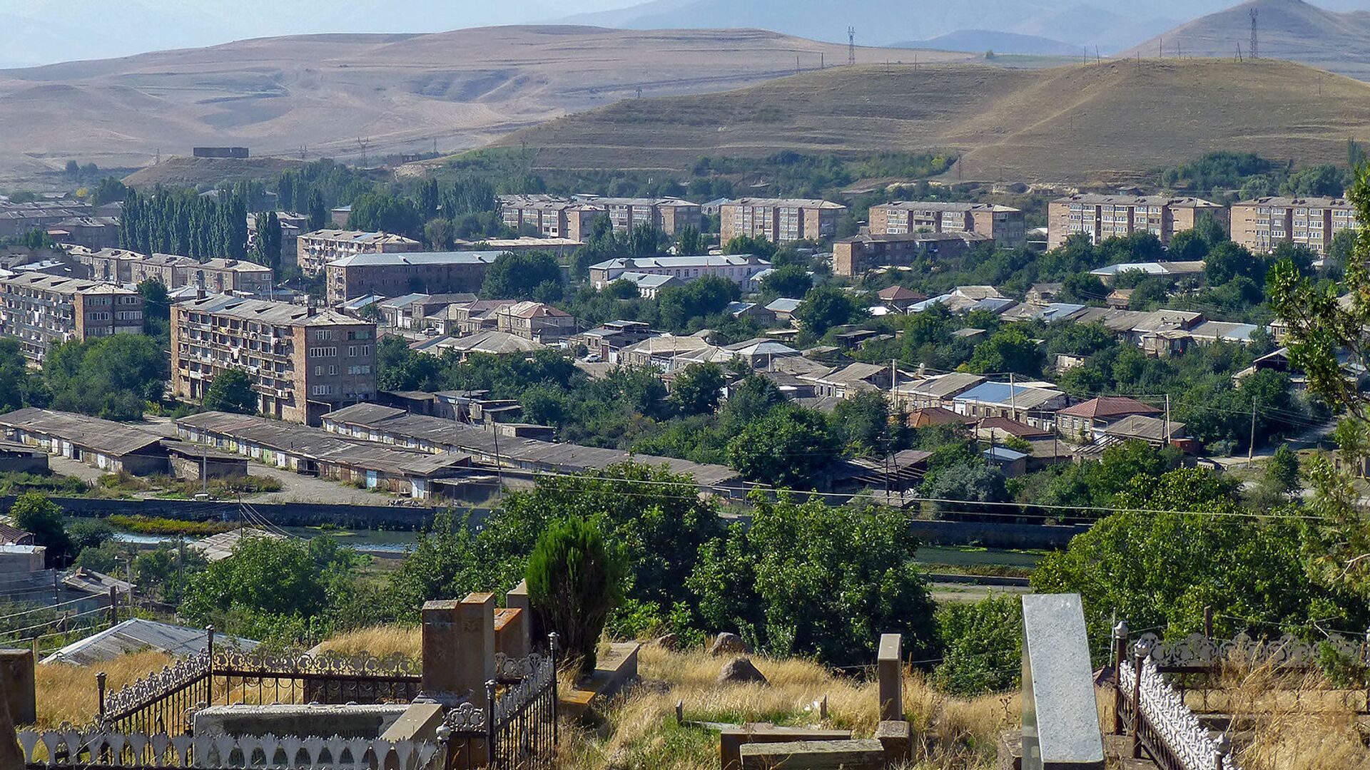 Вид на город Сисиан - Sputnik Армения, 1920, 10.07.2023