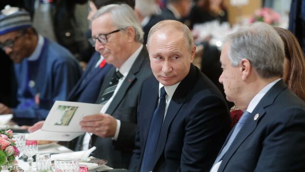 Рабочий визит президента РФ В. Путина во Францию - Sputnik Армения