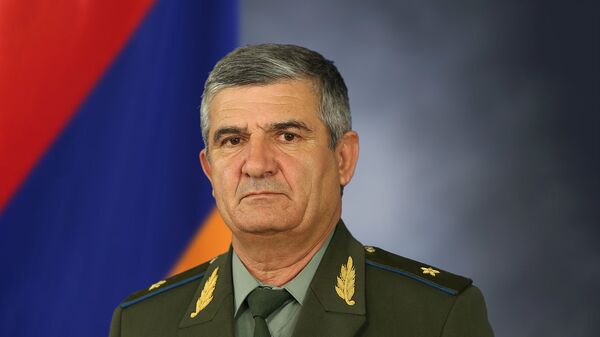 Начальник военно-авиационного университета имени Арменака Ханперянца МО РА Даниел Балаян - Sputnik Армения
