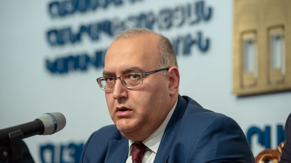 Министр энергетических инфраструктур и природных ресурсов Гарегин Баграмян - Sputnik Армения