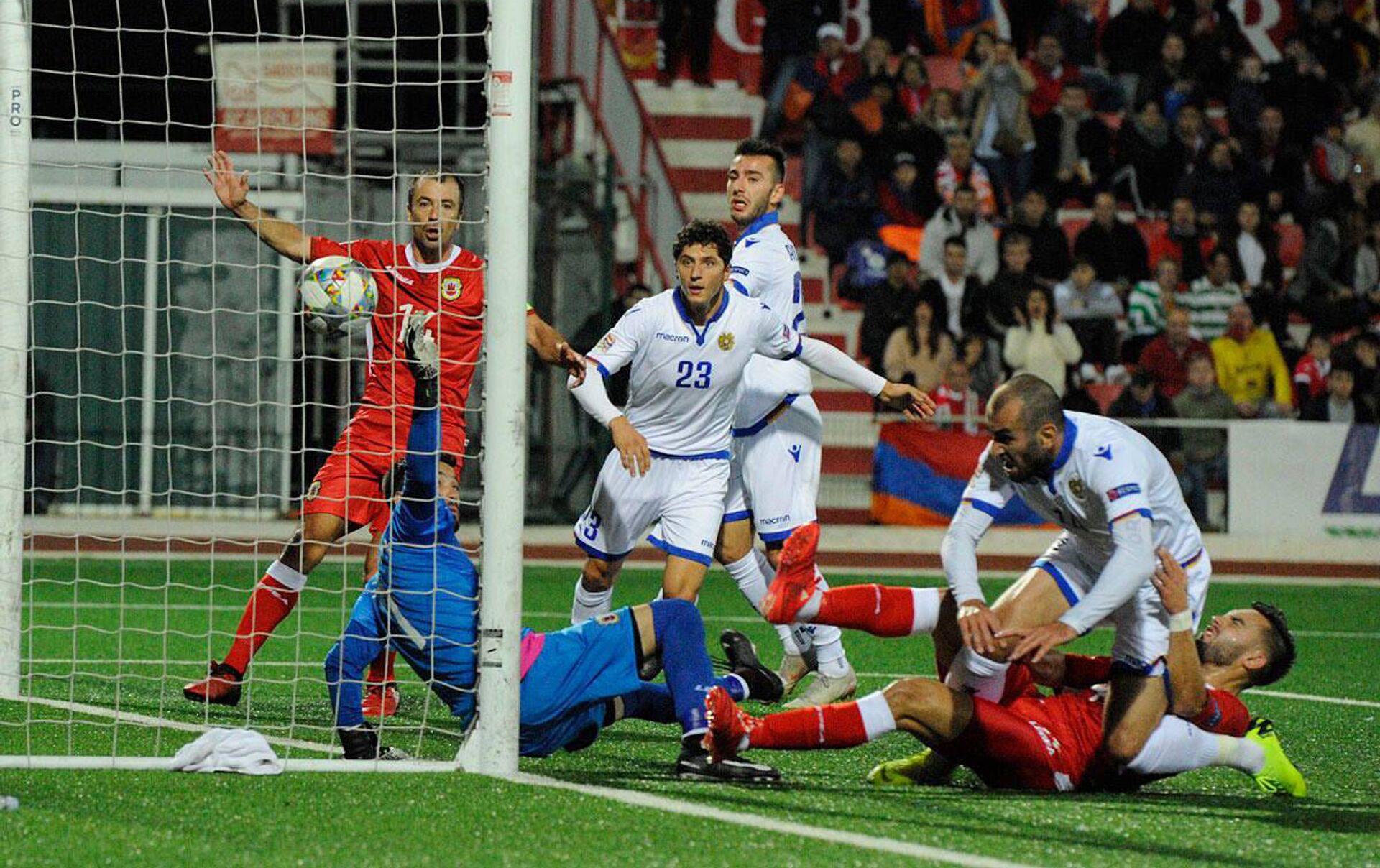 Армяне забили шесть голов в ворота Гибралтара - шикарная победа на Лиге  Наций