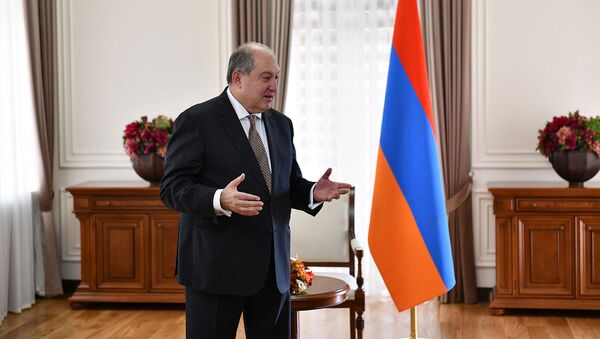 Президент Армении Армен Саркисян - Sputnik Армения