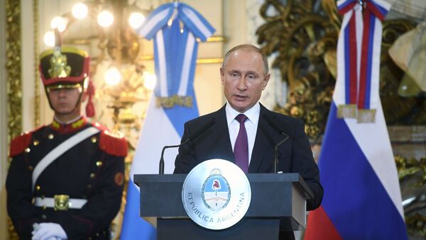 Официальный визит президента РФ В. Путина в Аргентину. День второй - Sputnik Армения