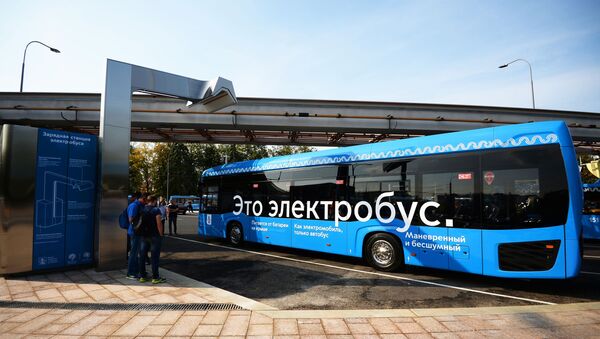 Запуск первых электробусов в Москве - Sputnik Армения