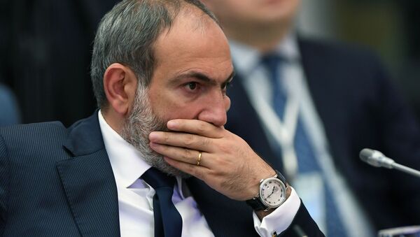 И.о. премьер-министра Армении Никол Пашинян на заседании Высшего Евразийского экономического совета (6 декабря 2018). Санкт-Петербург - Sputnik Армения