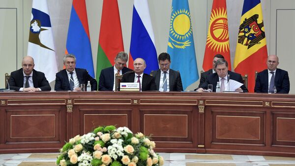Заседании Высшего Евразийского экономического совета в расширенном (6 декабря 2018). Санкт-Петербург - Sputnik Արմենիա