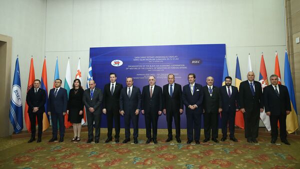 Участники Совета министров иностранных дел государств-членов ОЧЭС (14 декабря 2018). Баку - Sputnik Армения