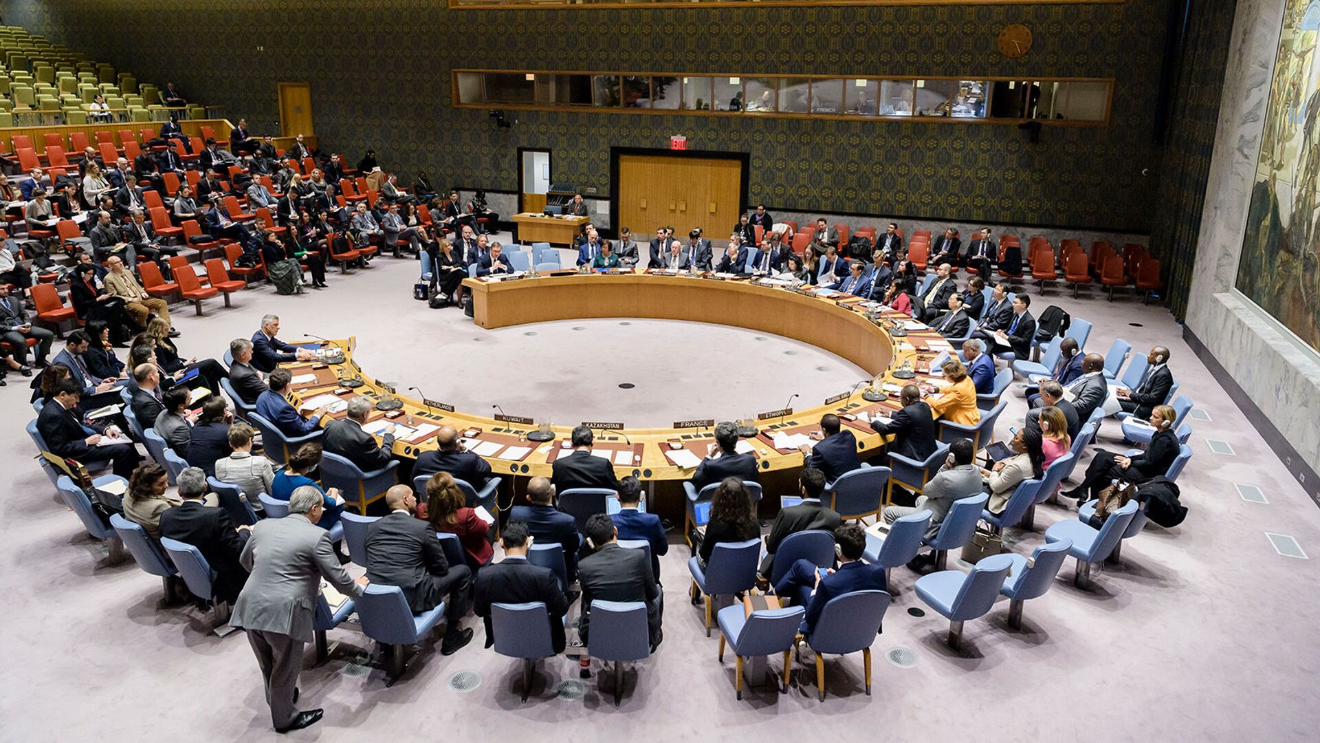 Совет Безопасности ООН рассматривает письменное обращение постоянного представителя Сербии при ООН (17 декабря 2018). Нью-Йорк - Sputnik Армения, 1920, 28.09.2022