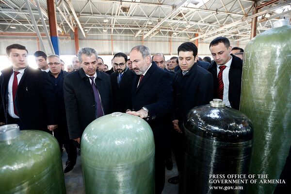 Иранская компания открыла завод по производству газобаллонов в Армении: Пашинян дал добро Иранская компания открыла завод по производству газобаллонов в Армении: Пашинян дал добро - Sputnik Армения