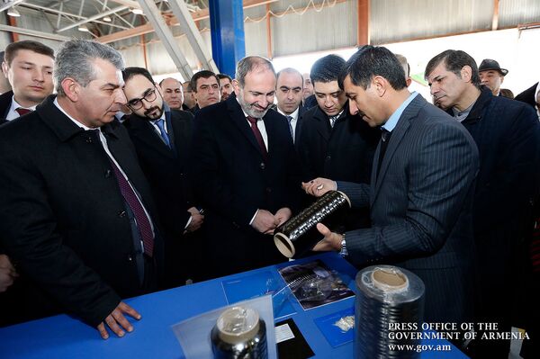 Иранская компания открыла завод по производству газобаллонов в Армении: Пашинян дал добро Иранская компания открыла завод по производству газобаллонов в Армении: Пашинян дал добро - Sputnik Армения