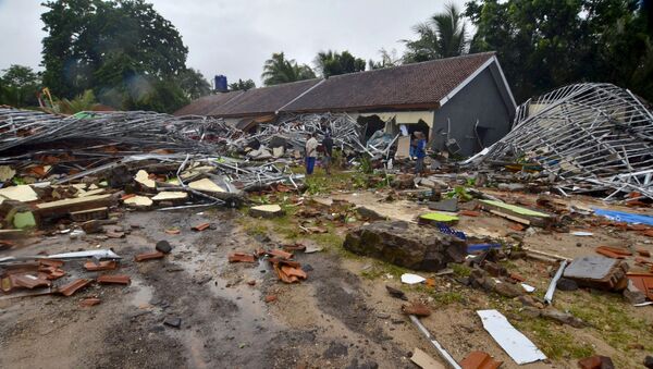Последствия землетрясения и цунами в Индонезии - Sputnik Армения