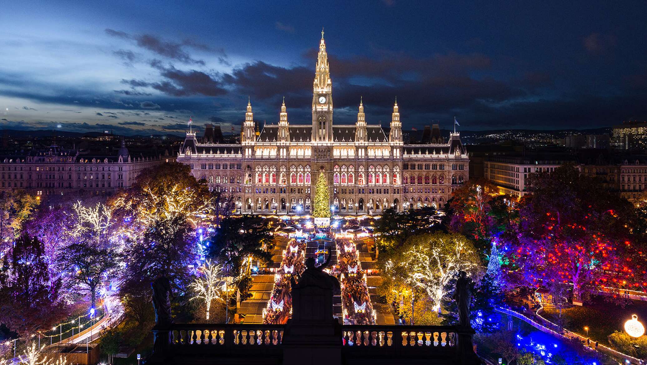 Рождественская Вена Австрия