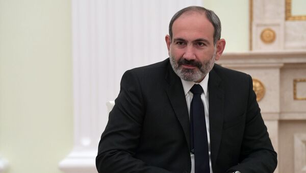 И.о. премьер-министра Армении Никол Пашинян во время встречи с президентом России Владимиром Путиным (27 декабря 2018). Москвa - Sputnik Արմենիա