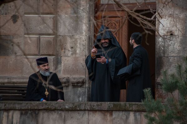 Рождественский сочельник в церкви Святой Гаяне (5 января 2019). Эчмиадзин - Sputnik Армения