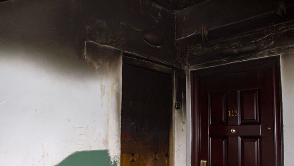 Пожар в жилом доме по адресу ул. Вардананц, 5а - Sputnik Армения