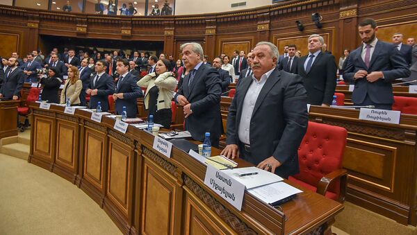 Первое заседание Парламента Армении 7-го созыва (14 января 2019). Еревaн - Sputnik Армения