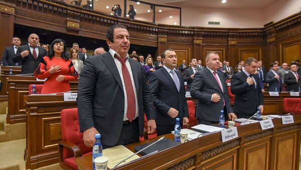 Первое заседание Парламента Армении 7-го созыва (14 января 2019). Еревaн - Sputnik Արմենիա