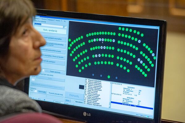 Первое заседание парламента Армении 7-го созыва (14 января 2019). Еревaн - Sputnik Армения