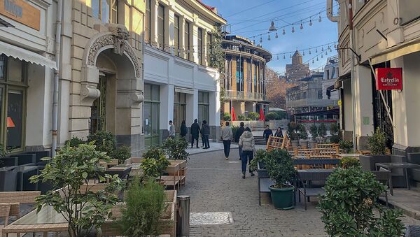 Бывшие торговые ряды Манташева, ныне улица Шардена - Sputnik Армения