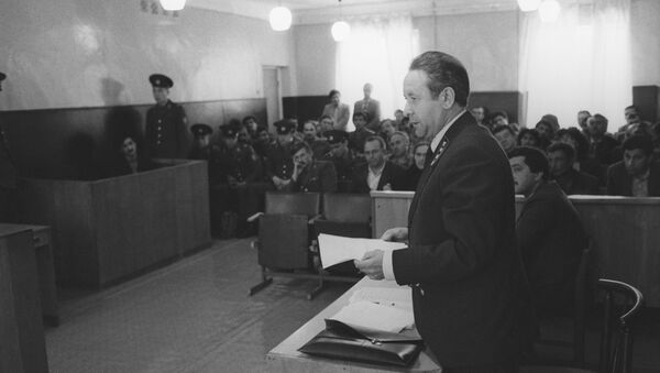 Суд над зачинщиками Сумгаитского погрома (27 - 29 февраля 1988 года). Азербайджанская ССР - Sputnik Армения