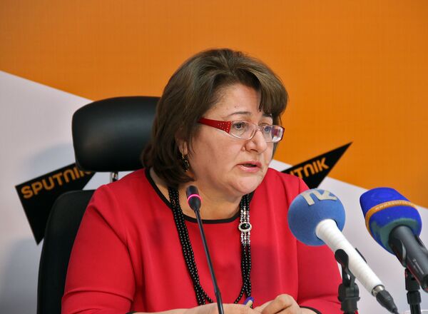Առողջապահության նախարարության իմունականխարգելման ծրագրի ղեկավար Գայանե Սահակյան Առողջապահության նախարարության իմունականխարգելման ծրագրի ղեկավար Գայանե Սահակյան - Sputnik Արմենիա
