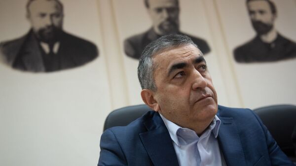Председатель Бюро партии АРФД Армен Рустамян на пресс-конференции (29 января 2019). Еревaн - Sputnik Армения