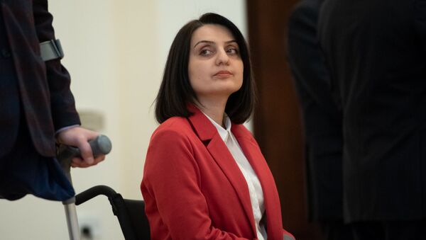 Члены правительства перед принятием присяги в резиденции президента Армении (30 января 2019). Еревaн - Sputnik Արմենիա