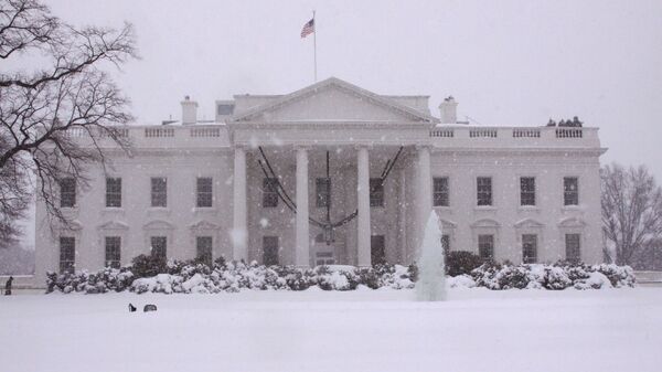 Здание Белого дома в Вашингтоне - резиденция президента США. - Sputnik Армения