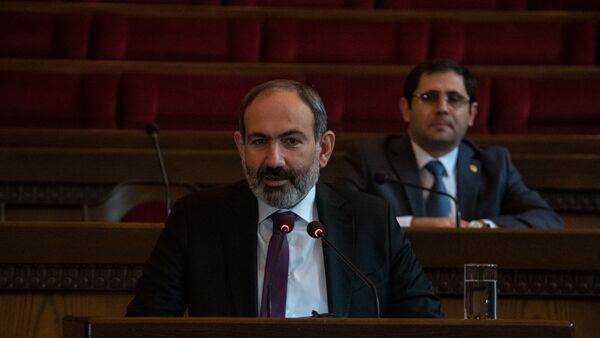 Նիկոլ Փաշինյանն ու Սուրեն Պապիկյանը - Sputnik Արմենիա