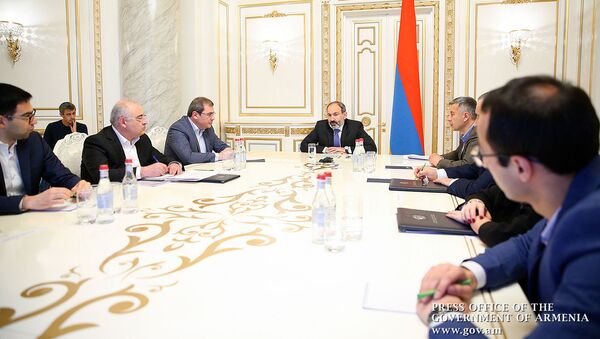 Совещание у премьер-министра по вопросам модернизации КГД (16 февраля 2019). Еревaн - Sputnik Армения