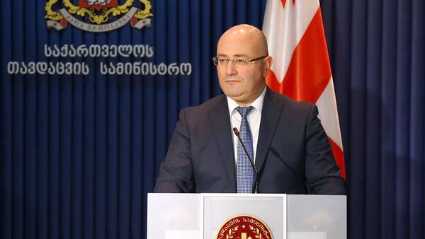 Министр обороны Грузии Леван Изория - Sputnik Արմենիա