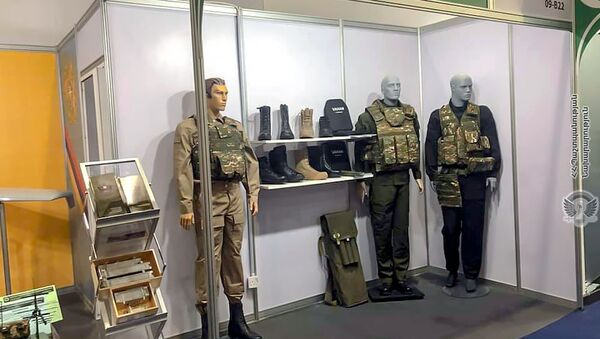 Павильон военно-промышленных предприятий Армении на выставке IDEX-2019 (17 февраля 2019). Абу-Даби - Sputnik Армения