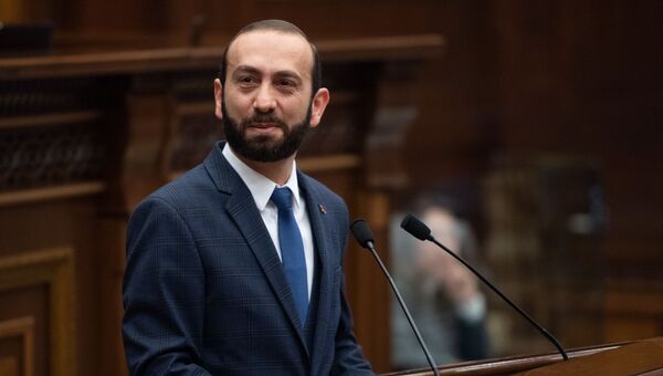 Спикер Национального собрания Арарат Мирзоян на пленарном заседании Парламента Армении (5 марта 2019). Еревaн - Sputnik Армения