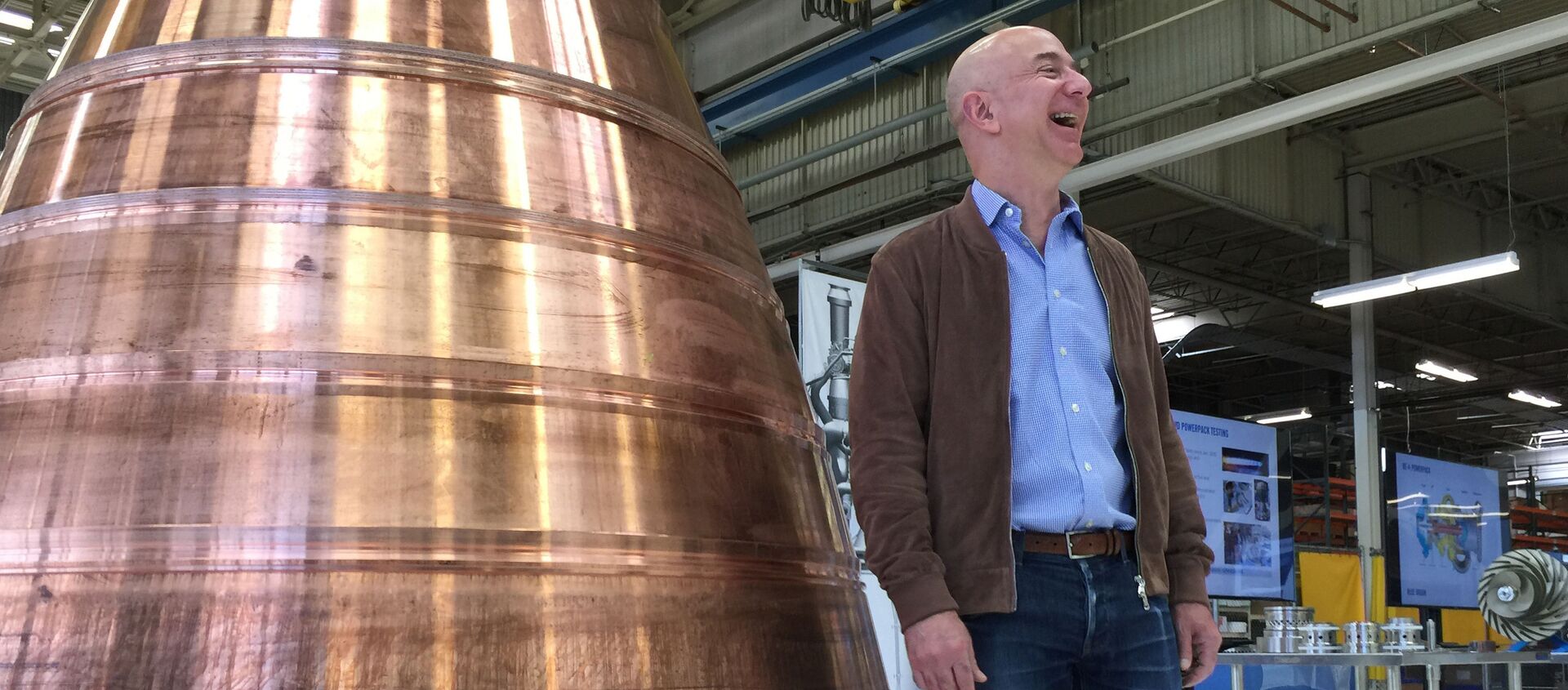 Глава и основатель интернет-компании Amazon.com Джефф Безос - Sputnik Արմենիա, 1920, 19.07.2021