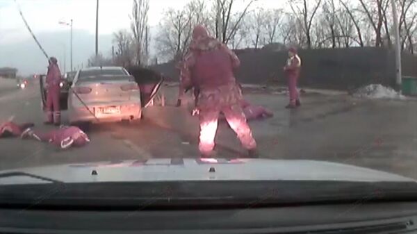 Перестрелка в Волгограде: ранены армяне, задержаны подозреваемые – видео Перестрелка в Волгограде: ранены армяне, задержаны подозреваемые – видео - Sputnik Армения