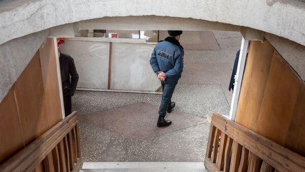 Спецоперация полиции на автовокзале Киликия (11 марта 2019). Ереван - Sputnik Արմենիա