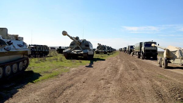 Крупномасштабные учения азербайджанской армии - Sputnik Արմենիա