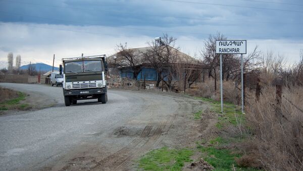 Въезд в село Ранчпар - Sputnik Армения
